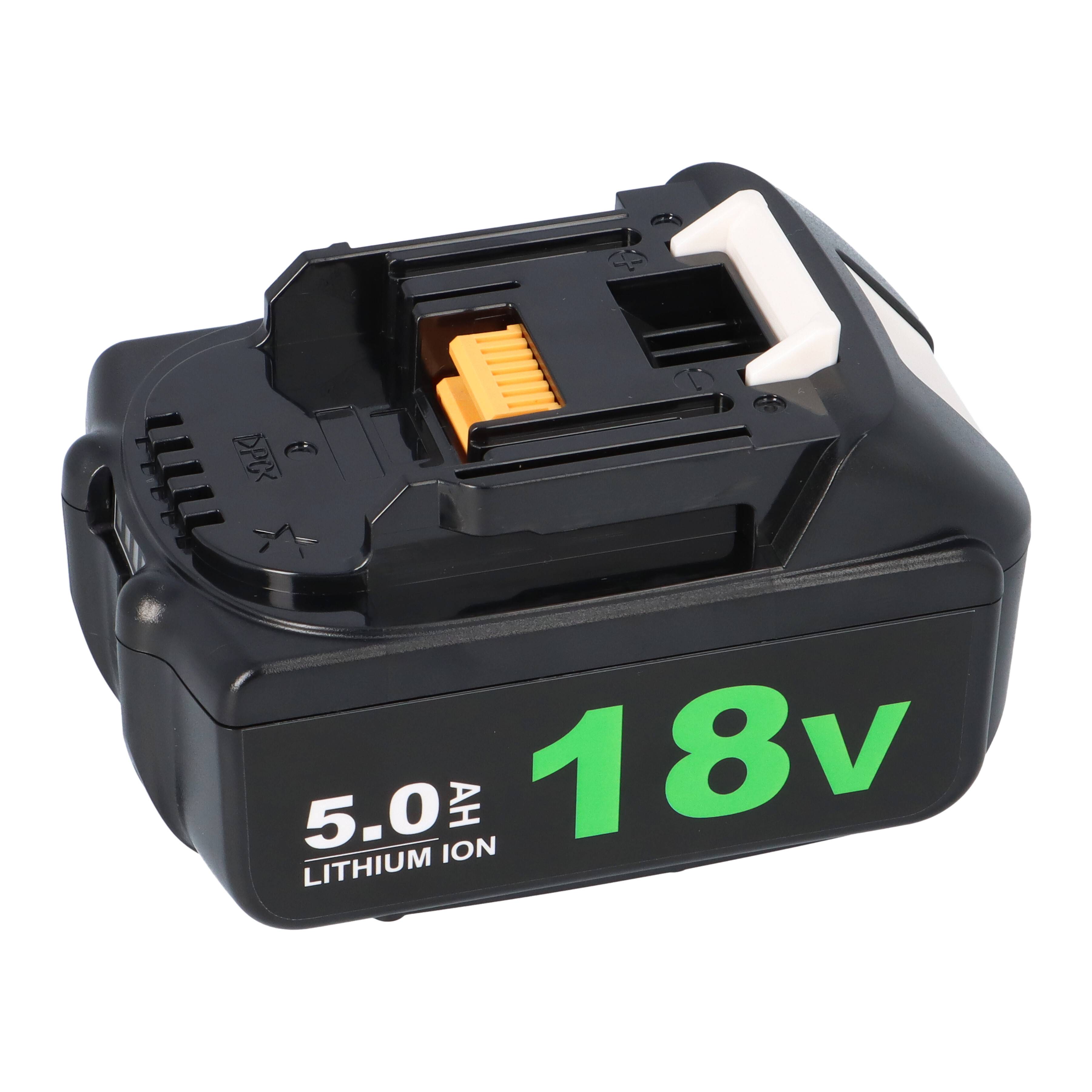 PATONA Premium Akku für Makita BL1850 LED 18V 5.0Ah Ersatzakku Li-Ion für LXT-Serie