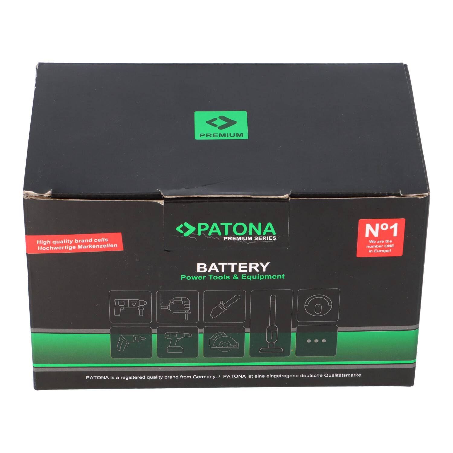PATONA Premium Akku für Makita BL1850 LED 18V 5.0Ah Ersatzakku Li-Ion für LXT-Serie