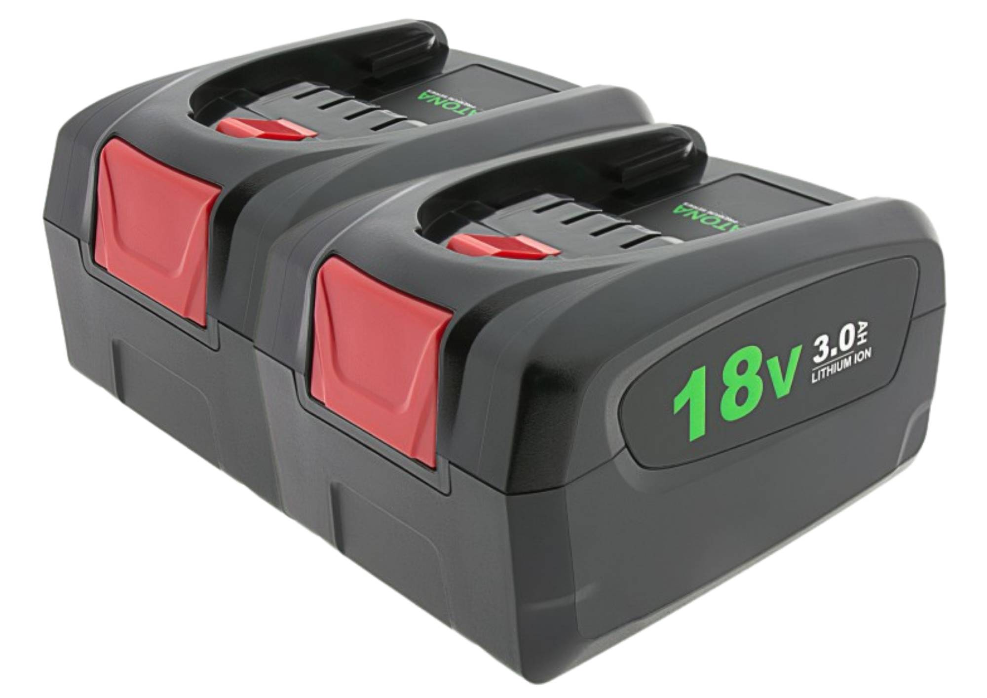 2er-Set PATONA Akku Bosch PBA18 18V 3.0Ah Ersatzakku