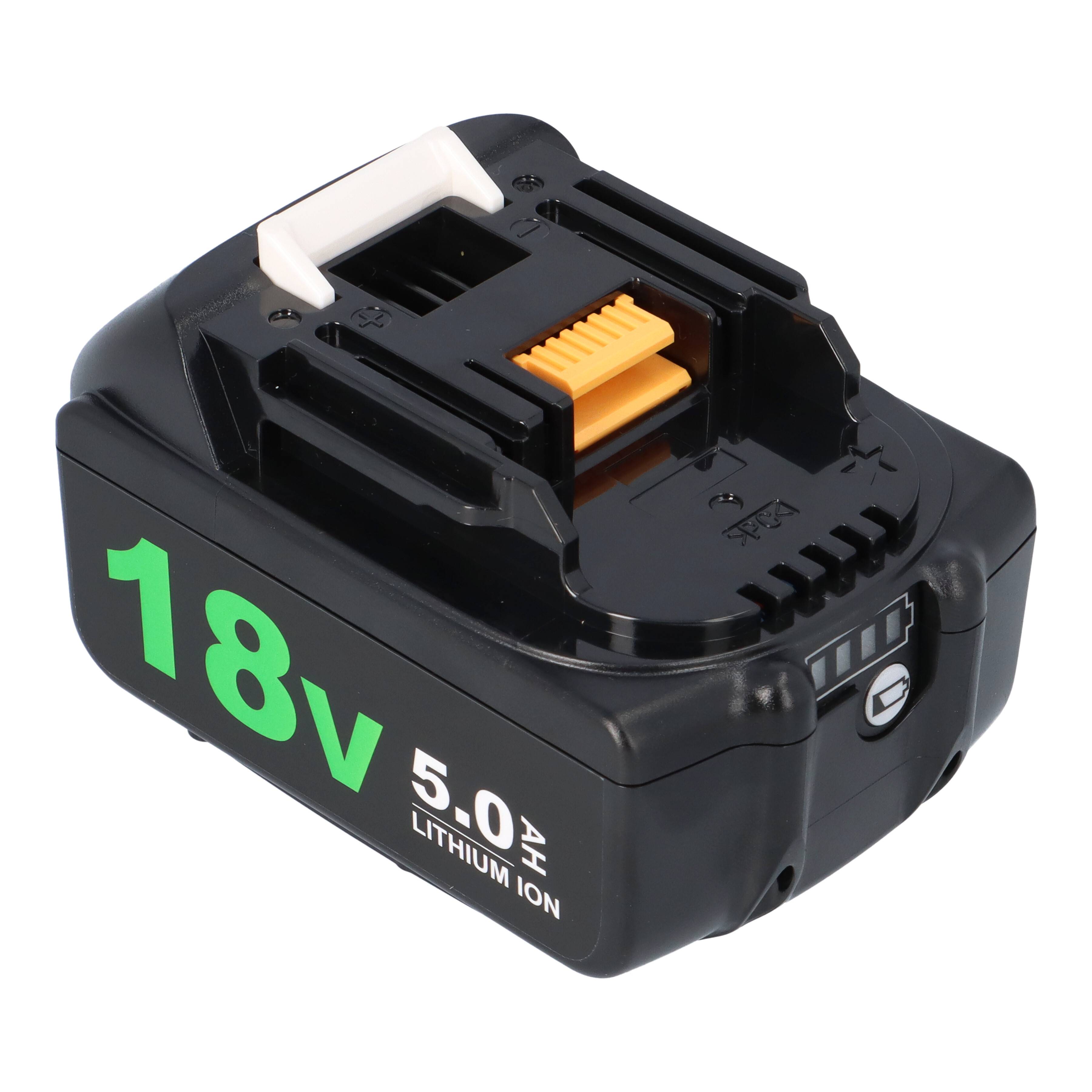 2er-Set PATONA Akku Makita BL1850 LED 18V 5.0Ah
