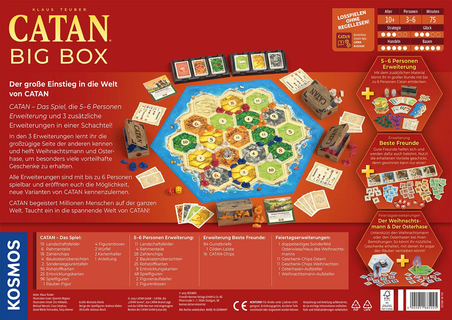KOSMOS 685225 - CATAN Big Box 2025