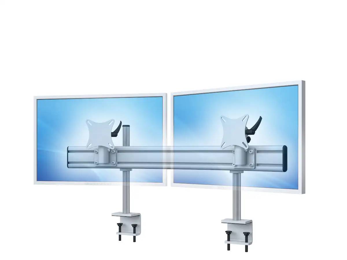 Para System Monitorhalterung für 2 Monitore mit Tisch-Klemme 2er - 25''-32''