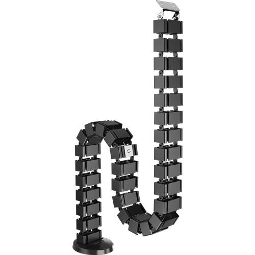 Fellowes Kabelwirbelsäule 128,8x12,9cm magnetisch schwarz