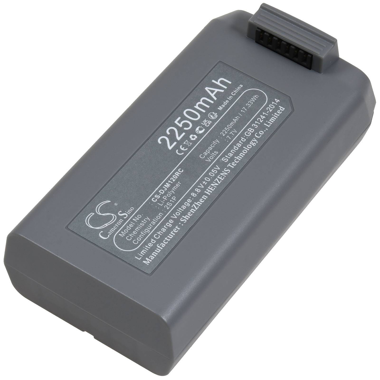 Powery Akku passend für Drohne DJI Macic Mini 2 Mavic Mini SE Typ CP.MA.00000326.01, 7,7V, Li-Ion