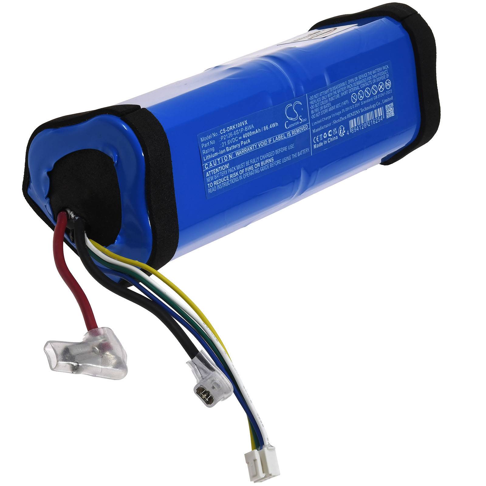 Powery Akku passend für Staubsauger Dreame Mova K10 Typ P2126-6S1P-BWA, 21,6V, Li-Ion