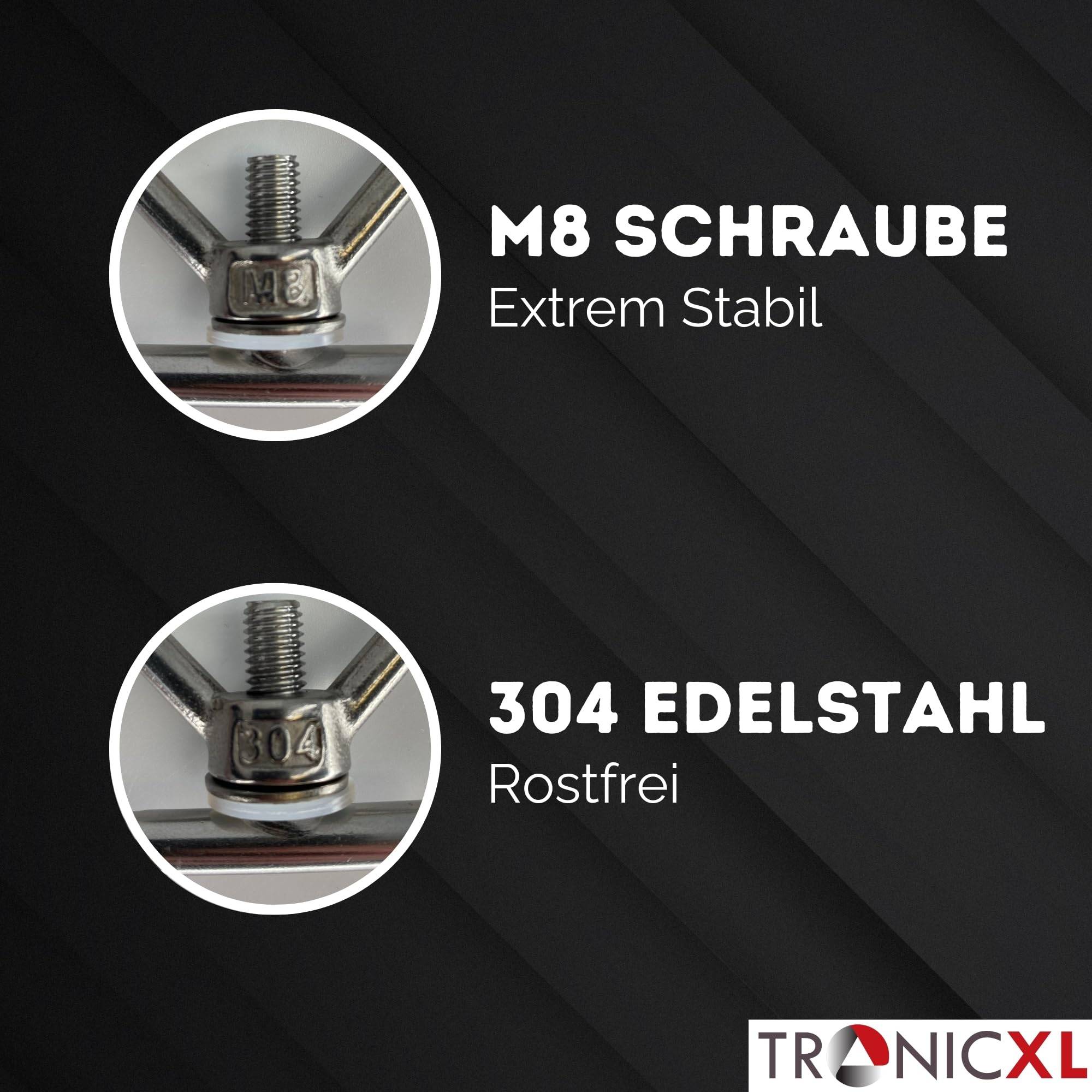 Zurrösen Ladungssicherung Schrauben Ösen kompatibel mit Mercedes Benz Vito V-Klasse W447 Viano W639 Schrauben Führungsschiene Schienenlast Sicherun