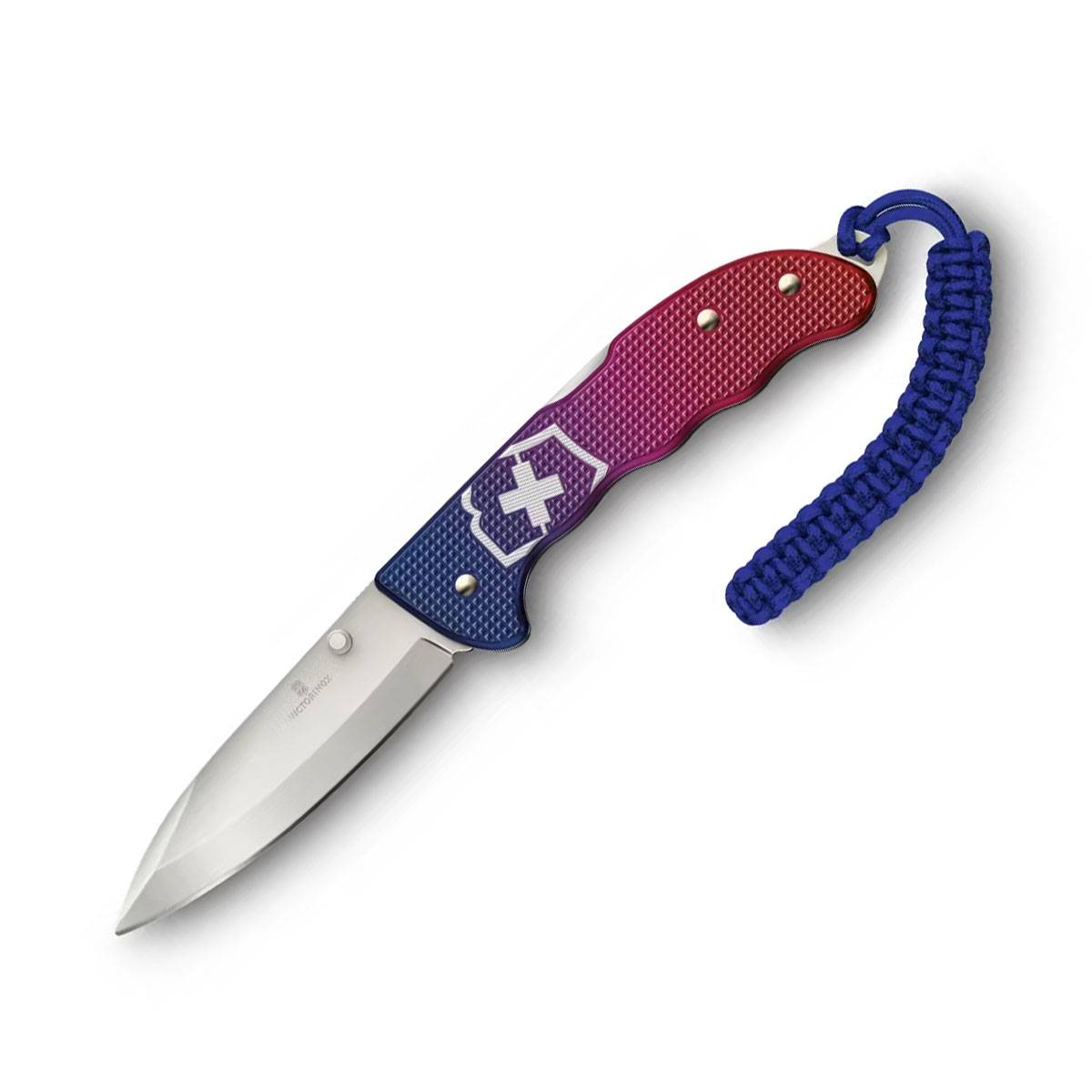 Victorinox Evoke Alox Taschenmesser - Blau/Rot