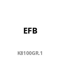 EFB RJ45 Patchkabel U/UTP, Cat.6, PVC, CCA, 1m, grau