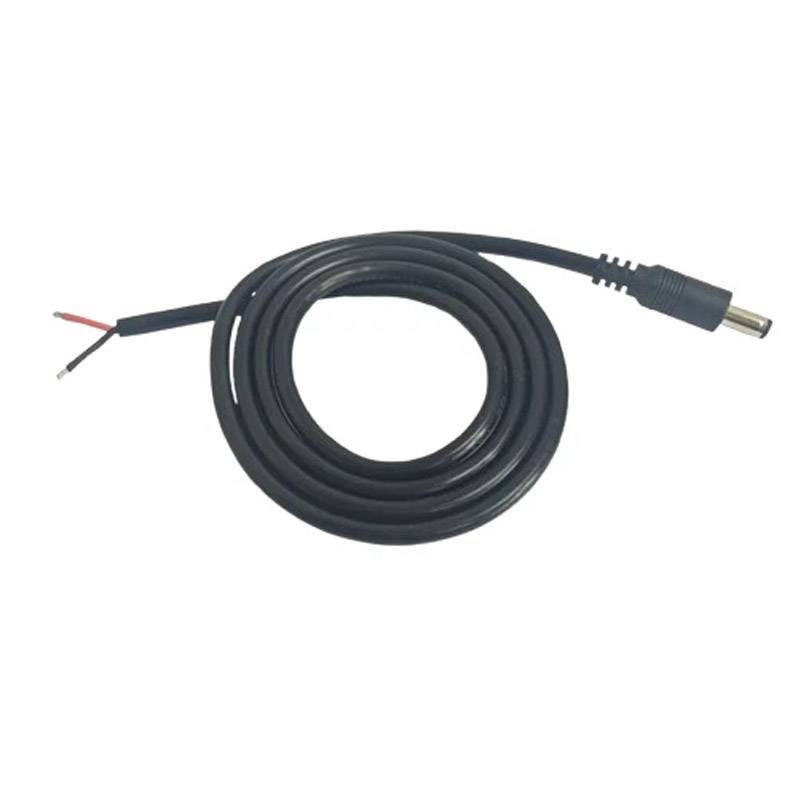 DC Steckverbinder 12V 5A männliche und weibliche Drähte, 0,75 Quadrat Reiner Kupferleiter DC-Stromkabel, 5,5mm x 2,1mm