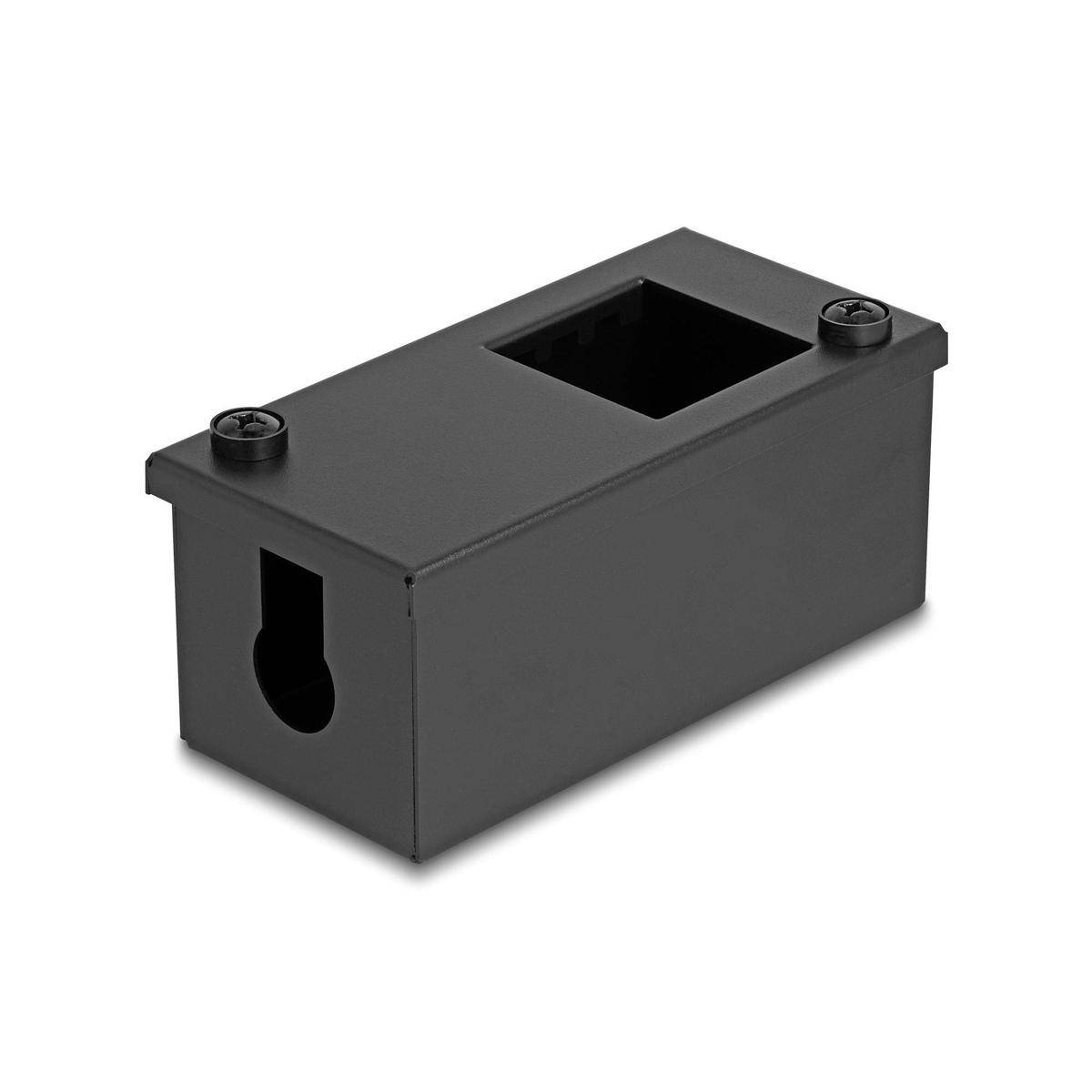 Delock Easy 45 Modulträger für Tisch- oder Wandmontage - 2 Port (22,5 x 45 mm) o