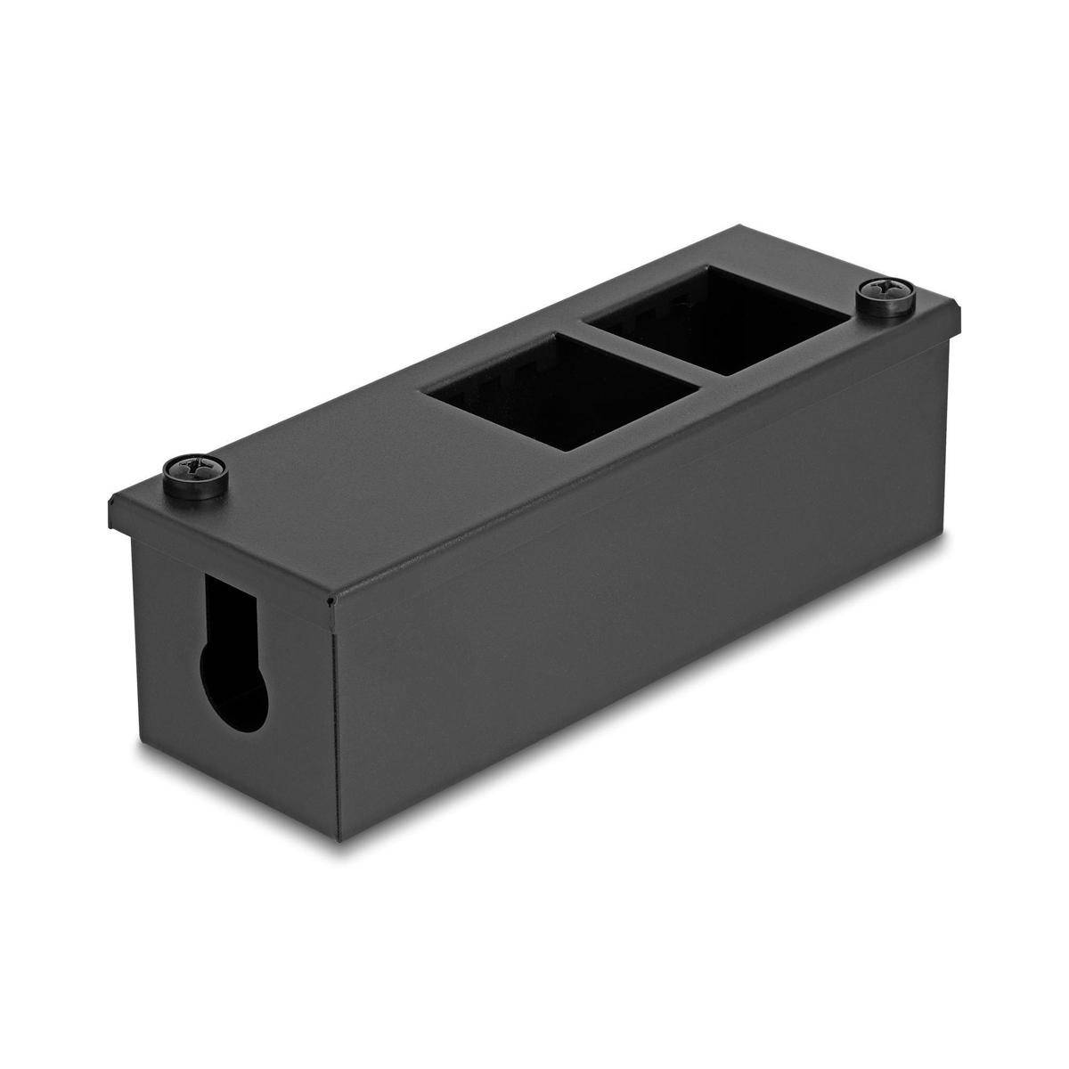 Delock Easy 45 Modulträger für Tisch- oder Wandmontage 22.5 x mm 2 4-Port