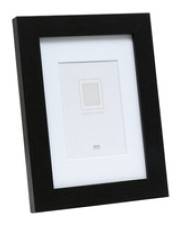 Deknudt S66KF2 P1 30x30 Holz schwarz mit PassepartoutBürokleinmaterial