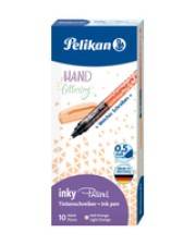 Pelikan Tintenschreiber inky 273 Pastell Orange 10 Stück Faltschachtel Multimedia-Technik