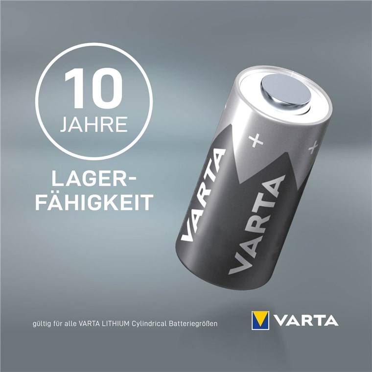 10X Varta 48155 Professional Lithium CR 2 (6206) - Foto Lithium Batterie, 3 V