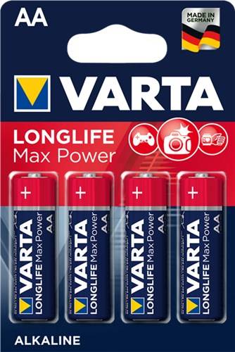 20X Varta 46836 Longlife Max Power LR6/AA (Mignon) (4706) - Alkali-Mangan Batterie (Alkaline), 1,5 V