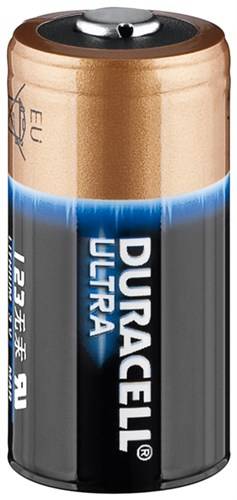 50X Duracell 42096 Ultra Photo CR123A (DL123) - Lithium Batterie, 3 V
