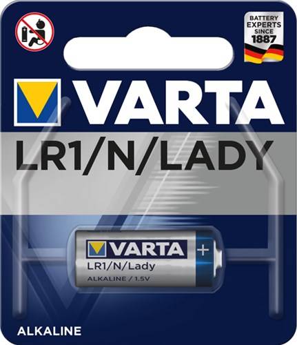 100X Varta 48064 Professional Electronics LR1/N (Lady) (4901) - Alkali-Mangan Batterie (Alkaline), 1,5 V