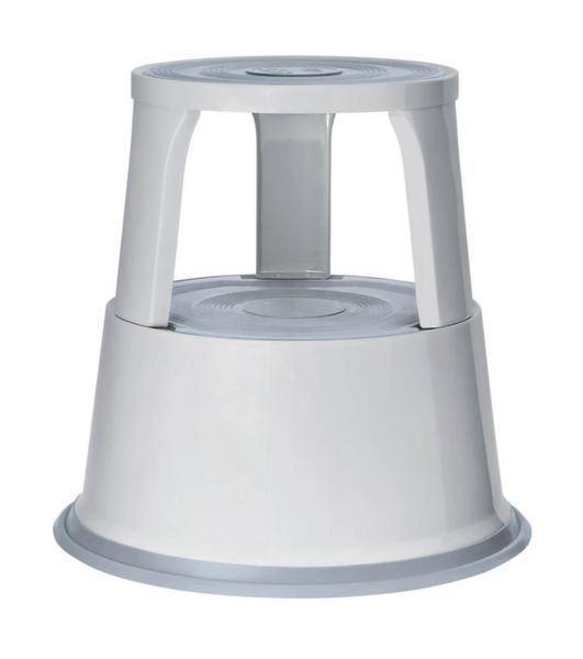 WEDO Rollhocker Metall lichtgrau RAL 7035 Multimedia-Technik Bürostuhl