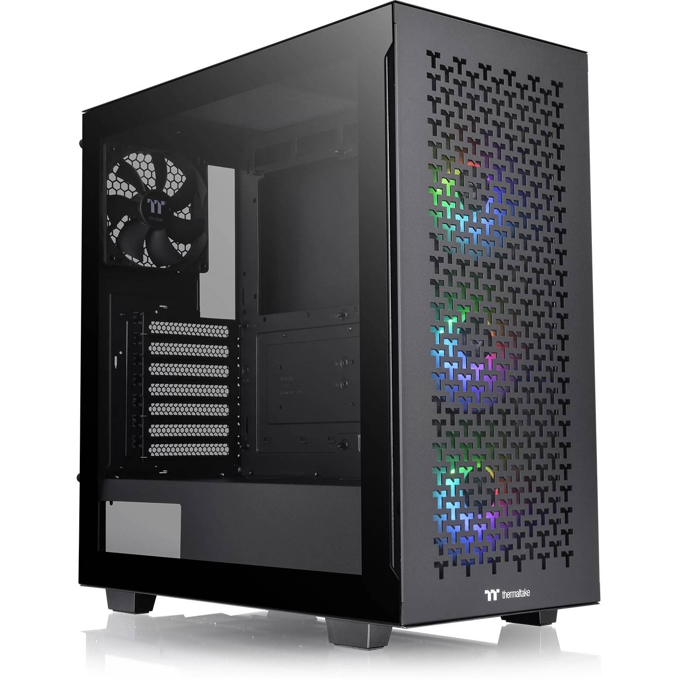 Midi Thermaltake TOWER ATX V350 TG ARGB AIR BLACK Eingabe / Ausgabe Webcams