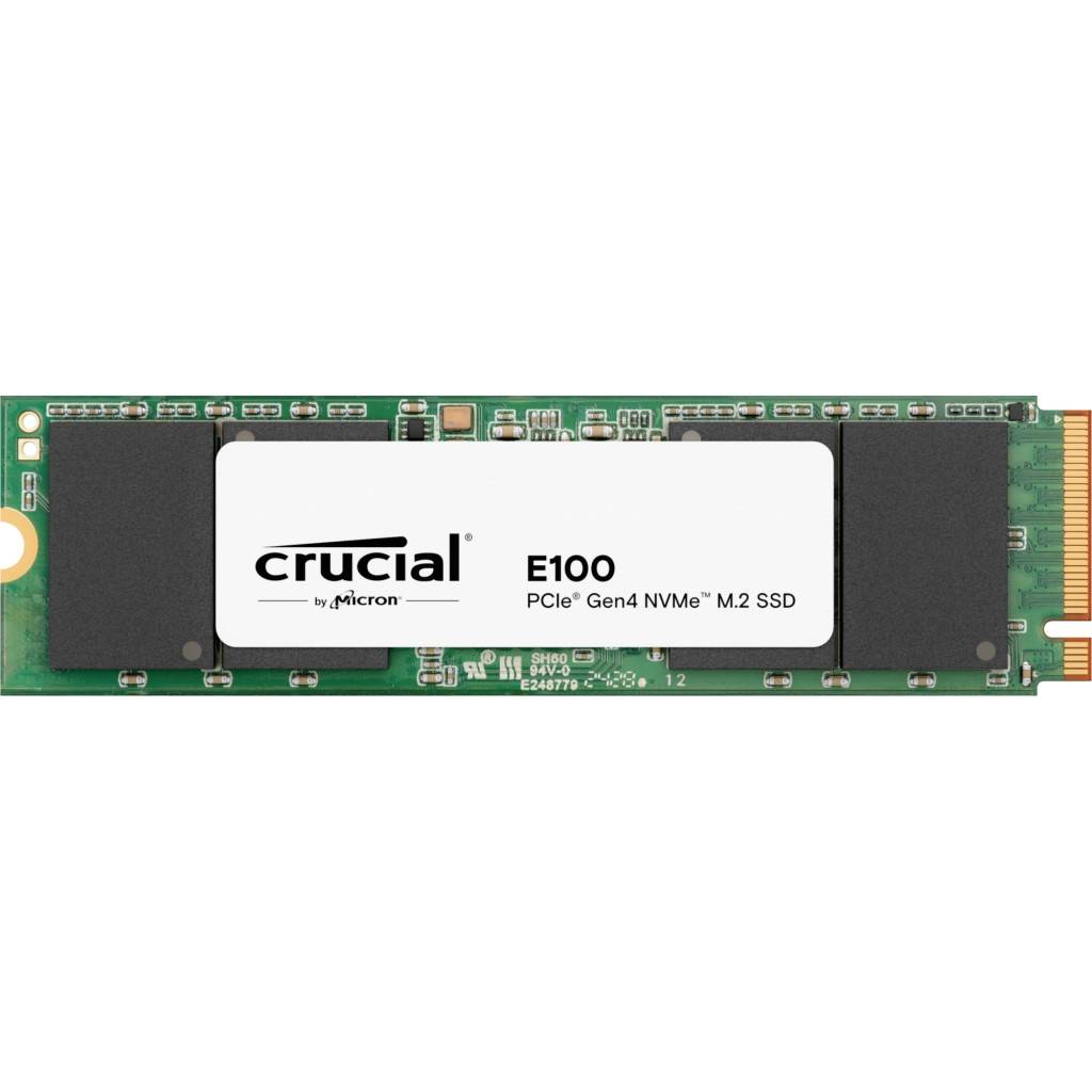 M.2 2TB Crucial E100 Gen4 2280 NVMe PCIe M.2 SSDs Interne