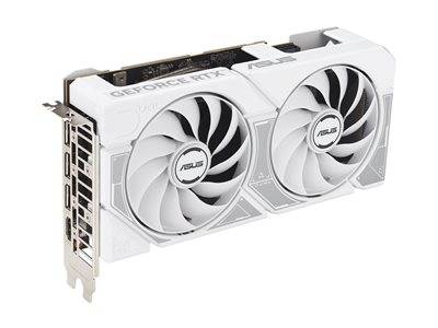 ASUS DUAL-RTX5060-O8G-WHITE 8GB GDDR7 HDMI DP Multimedia-Technik Grafikkarten NVIDIA