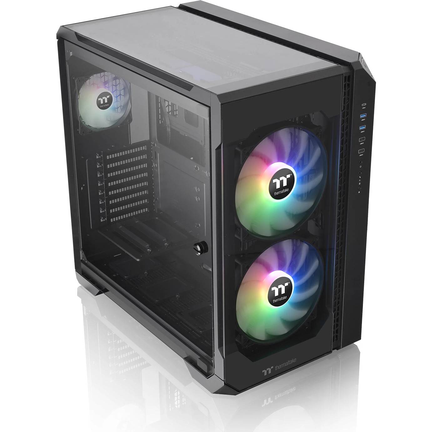 Tower Thermaltake View 51 TG ARGB Black Eingabe / Ausgabe Webcams