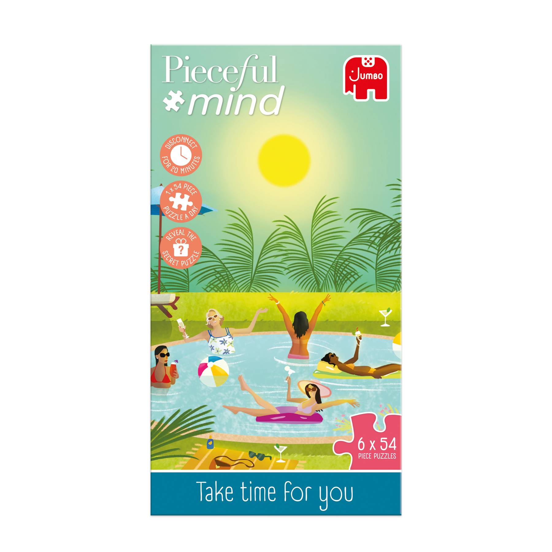 Pieceful Mind, Nimm dir Zeit für dich, 6 Puzzles mit je 54 Teile