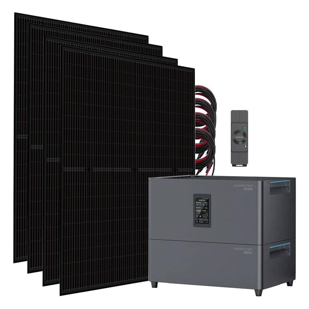 Marstek 1800W Balkonkraftwerk inkl. 5,12kWh All-in-One Speicher Jupiter-C Plus & Stromzähler