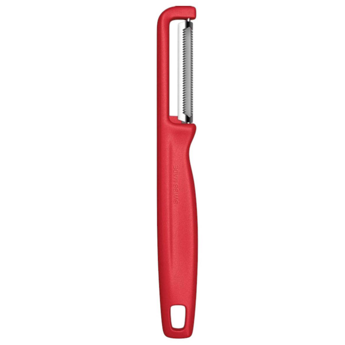 Victorinox Iota Schäler mit gezackter Klinge - Rot