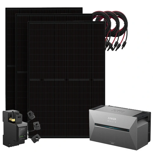 Anker 1350W Solix 3 Balkonkraftwerk inkl. 2,69kWh Speicher E2700 BP2700 & Stromzähler Anker 1350W Solix 3 Balkonkraftwerk inkl. 2,69kWh Speicher E2700 BP2700 & Stromzähler