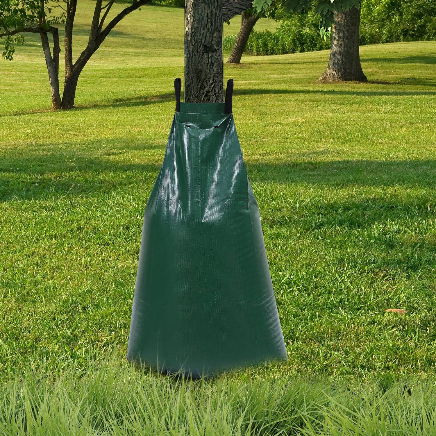 20x Säcke für Baumbewässerung 75 Liter Bewässerungsbeutel Baumsäcke Bewässerung Grün Baumbewässerung Baum