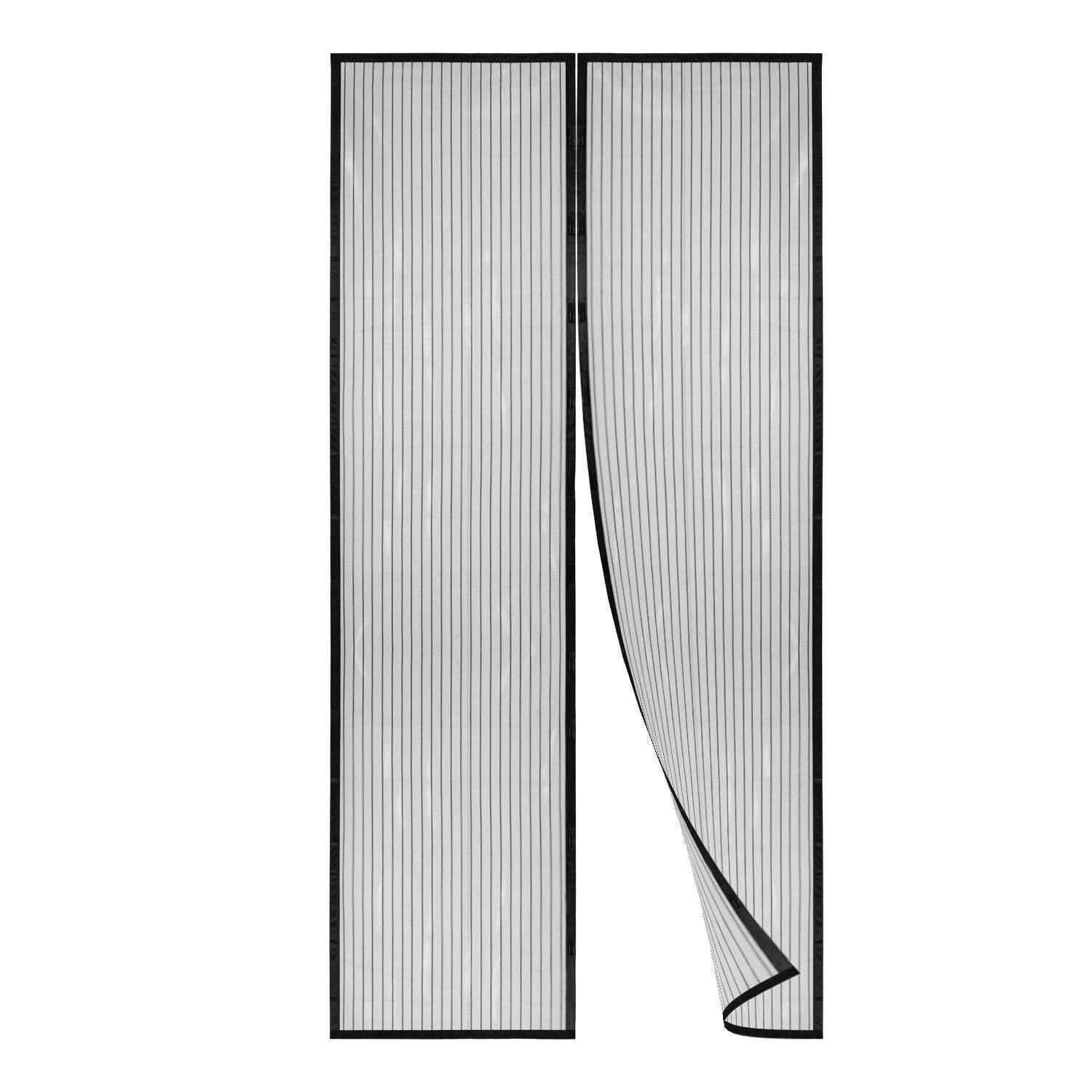 Magnet Fliegengitter Tür 120 x 240 cm Insektenschutz Balkontür Fliegenvorhang Mückenschutz Magnetvorhang Ohne Bohren