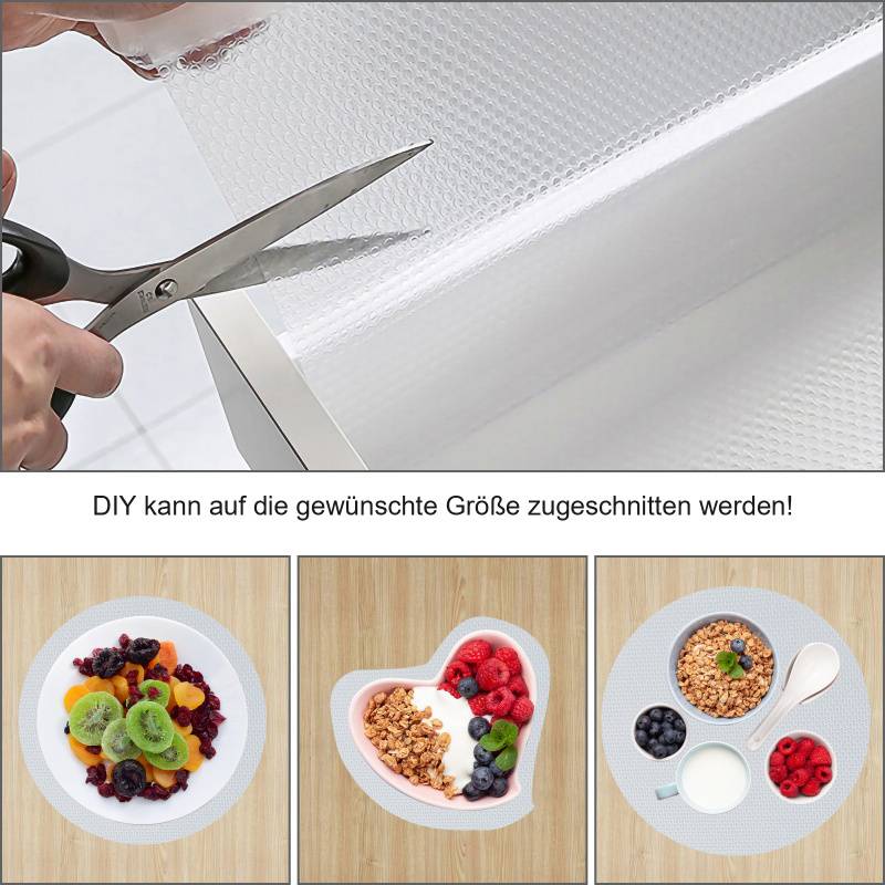 Schubladenmatte Antirutschmatte Antirutsch 60x500cm Anti-Rutschmatte Schrank