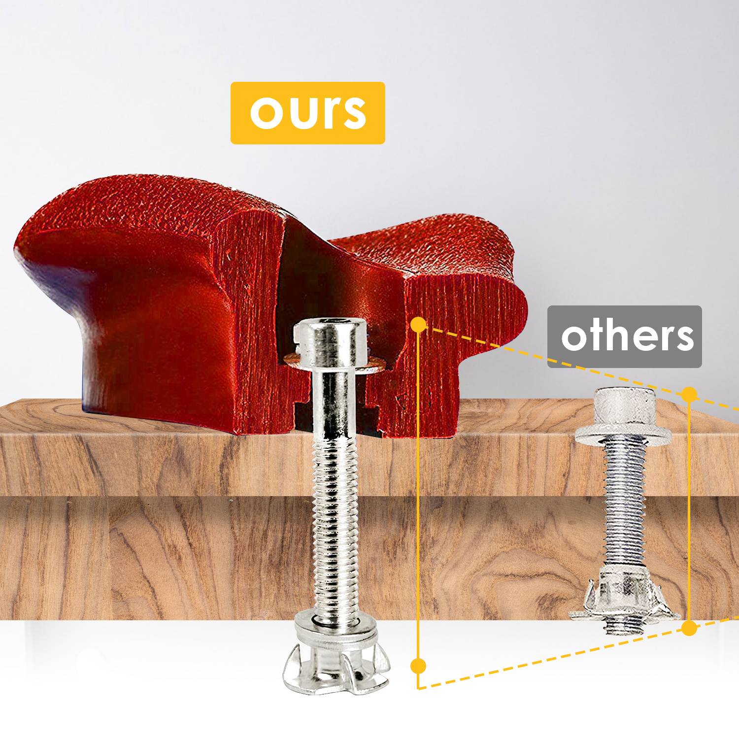 Klettergriffe Klettersteine bis 200 kg für Spielturm Farbigen Outdoor 50X