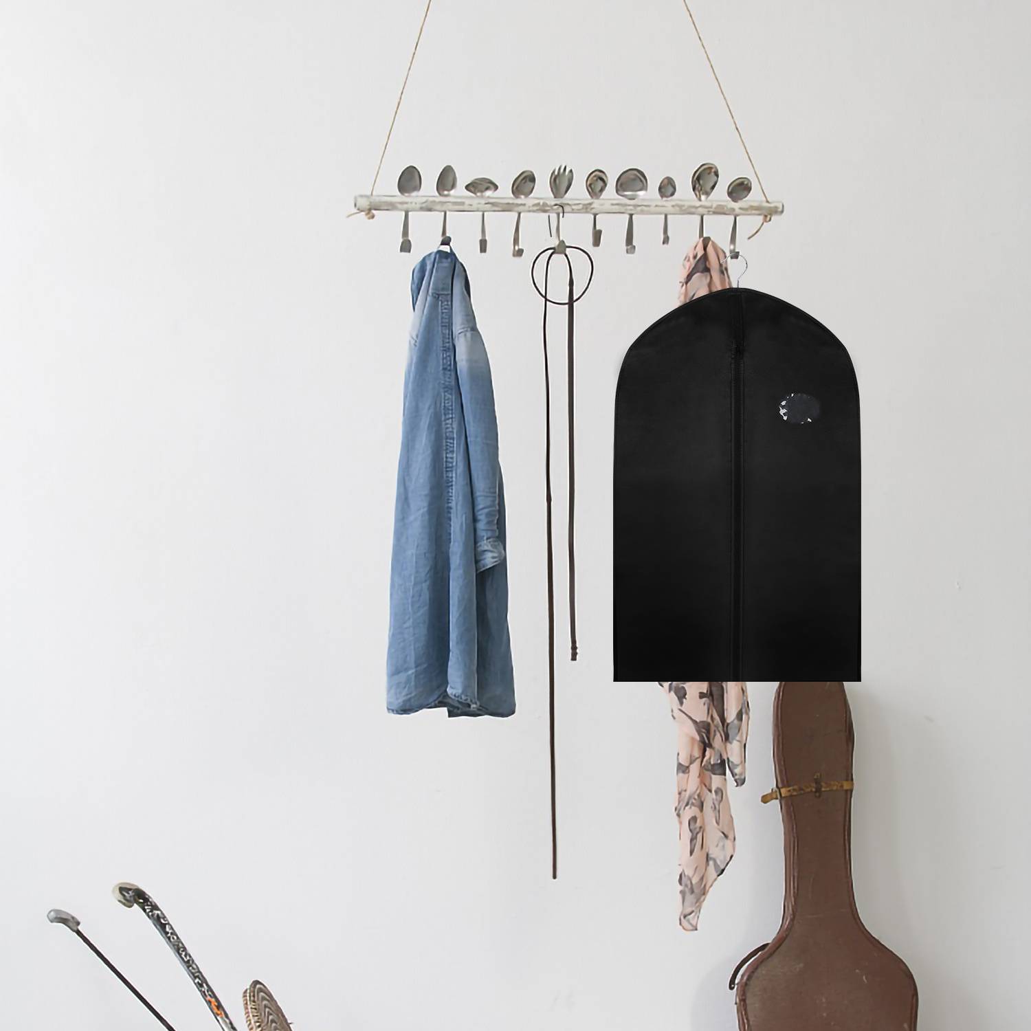 Kleidersack 6er mit Schuhtasche PROFI Größe wählbar Kleiderhülle Schutzhülle 100 x 60cm