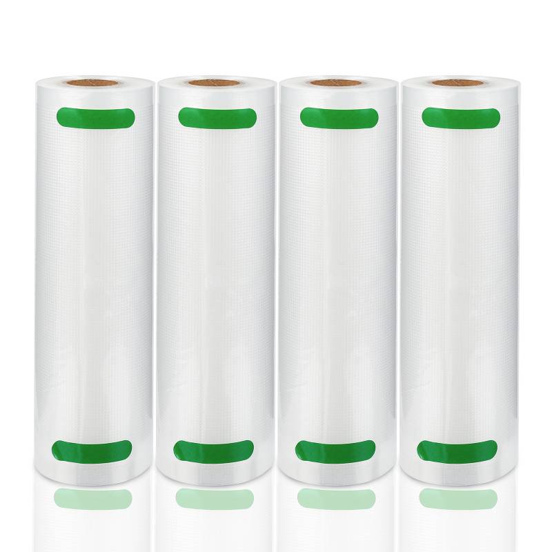 Vakuumrollen Vakuumbeutel 20 x 600 cm Vakuumfolie Vakuumierfolie Vakuumier + Beutel- 4x Vakuumrollen