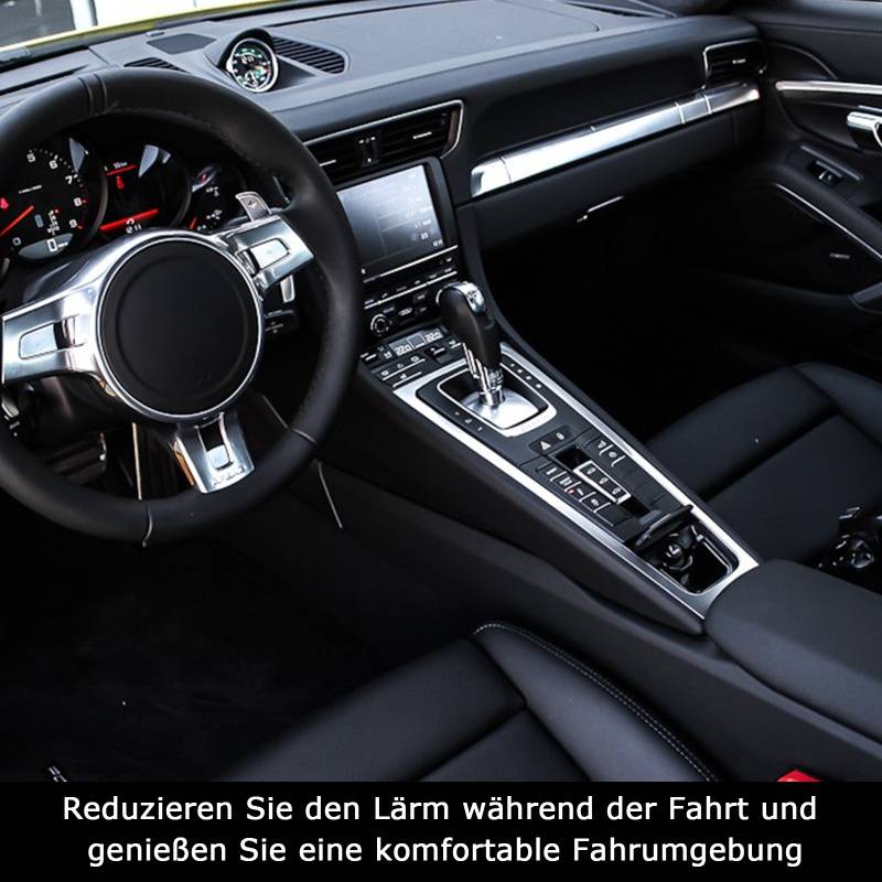 200x50cm Dämmmatte Dämmung Bitumen-Ersatz Matte Dämpfung Türdämmung Auto 1m²