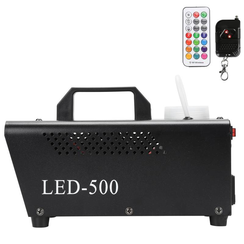 Nebelmaschine LED RGB Rauchmaschine Bühneneffekt -spray Bühnenlicht- Fernbedienung Nebelmaschine mit Fogger Effekt-500W