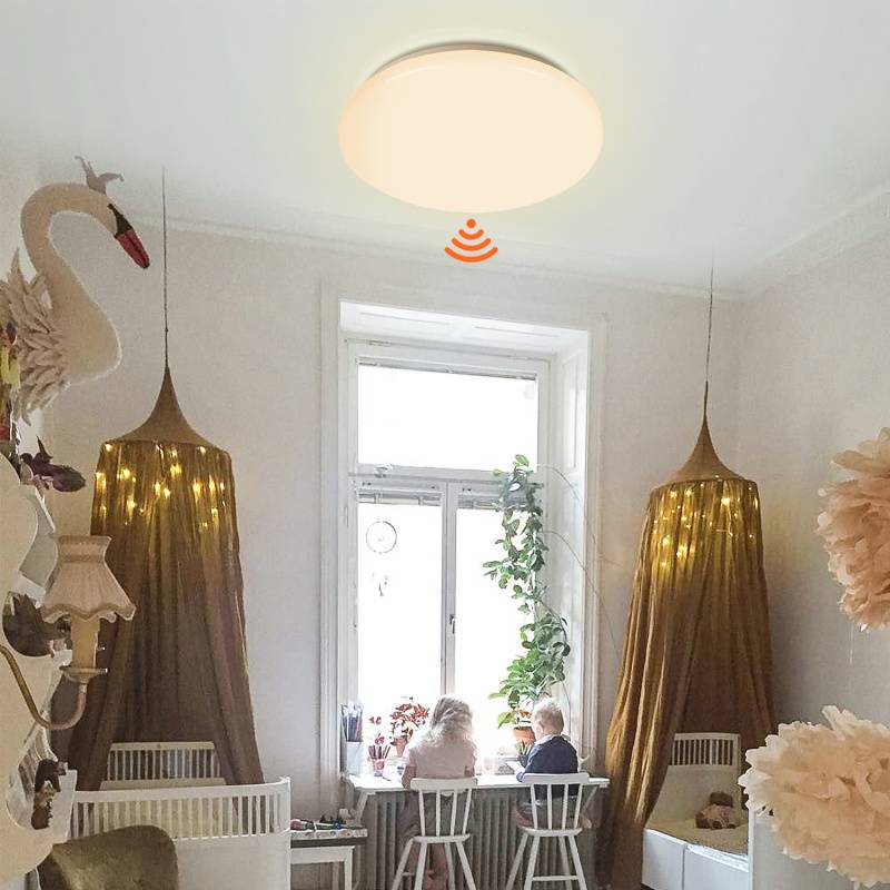 12W LED Deckenleuchte mit Bewegungsmelder Sensor Badleuchte Küche Innenleuchte