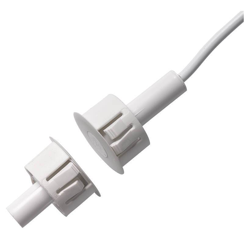 Aritech DC138R4.7 Einbau Magnetkontakt, weiß, VdSC, VdS-C Industrie Einbaumagnetkontakt für Stahltüren(4,7k Ohm Abschlu