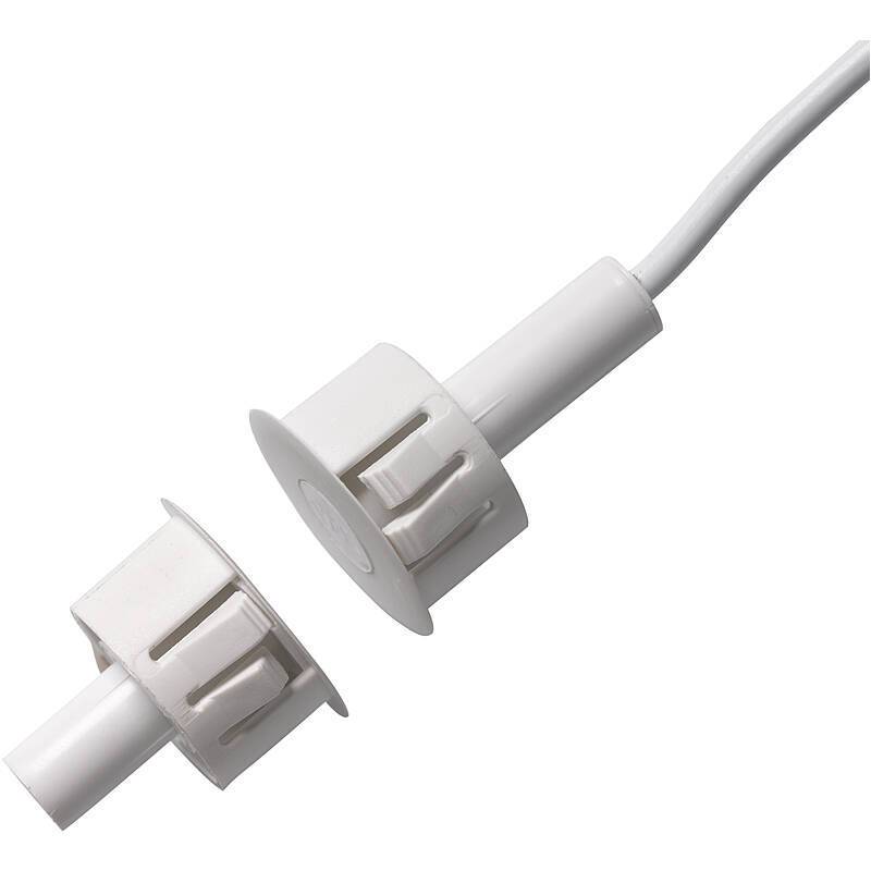 Aritech DC138S60 Einbaumagnetkontakt, 6m, VdS-C, VdS-C Industrie Einbaumagnetkontakt für Stahltüren, 6m Kabel | Kontakt