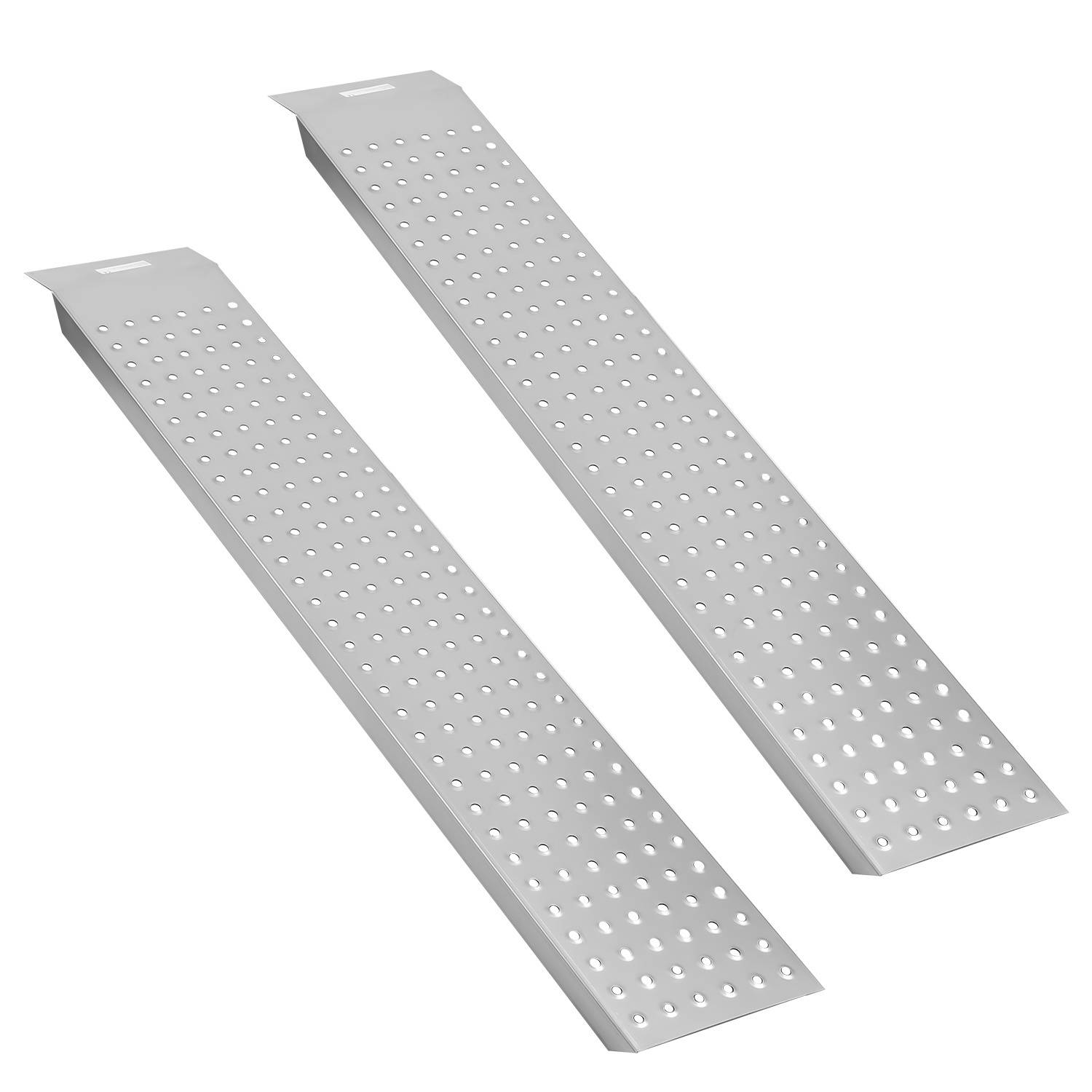 2X Auffahrrampe 135 x 22.5 cm Verladerampe Rampe bis 400kg Auffahrschiene Verladeschiene Auto Laderampe für Motorrad, Anhänger