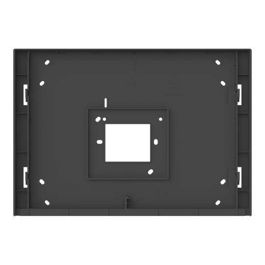 BJ SmartTouch 10 AP Rahmen ST/A10.11-825 Schwarz Install.Baumaterial Schaltermat/Geb.Steu Schalter