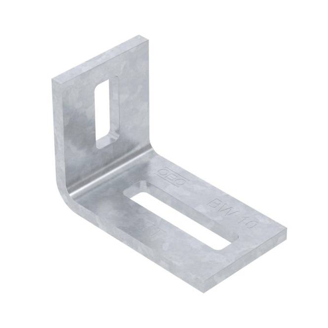 OBO BW 10 FT Befestigungswinkel 70x50x40 6019480 (Inhalt 10 Stück) Install.Baumaterial