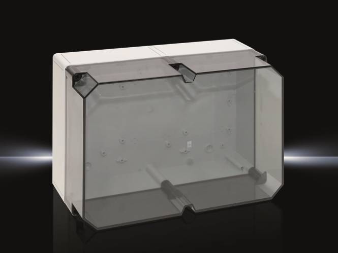 Rittal Klemmenkasten tr PK 9524100 360x254x165mm transparentem Deckel Industriematerial