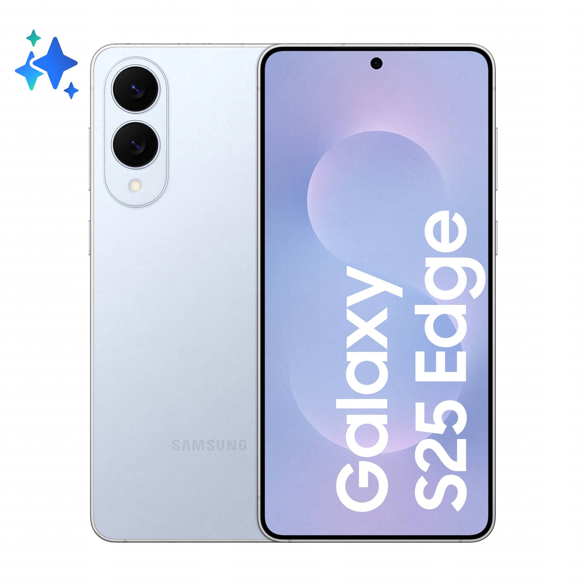 Samsung Galaxy S25 Edge - 5G Smartphone - Dual-SIM - RAM 12 GB / Interner Speicher 256 GB - OLED-Display - 6.7" - 3120