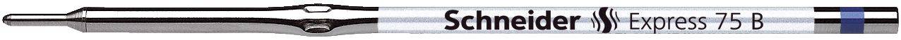 10x Schneider SN7523 Kugelschreibermine Express 75 - B, blau (dokumentenecht)