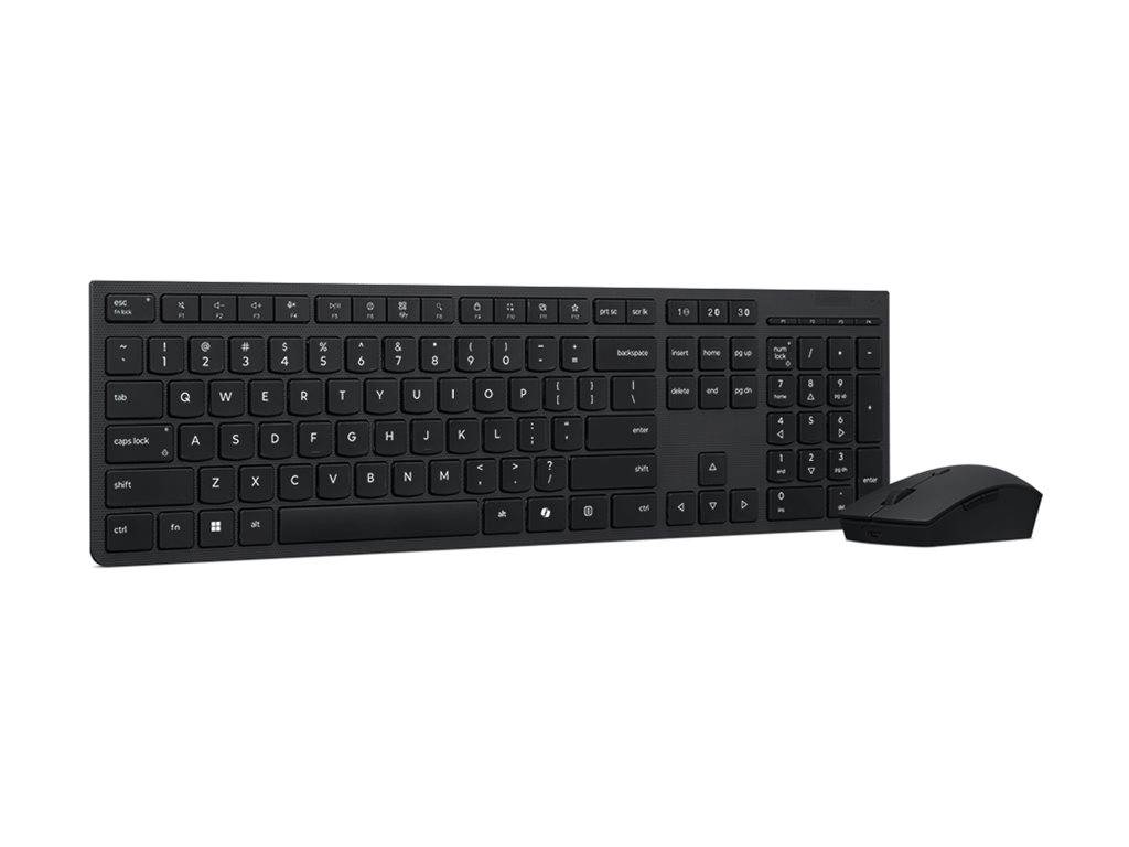 LENOVO Professional Wireless Rechargeable Combo Keyboard and Mouse-German