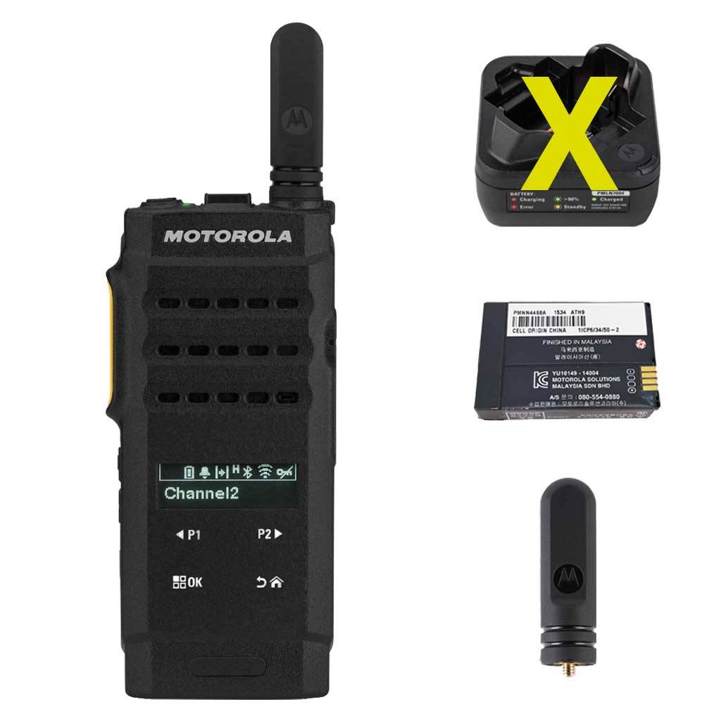Motorola SL2600 UHF Handfunkgerät - Akku Antenne MDH88YCD9SA2AN