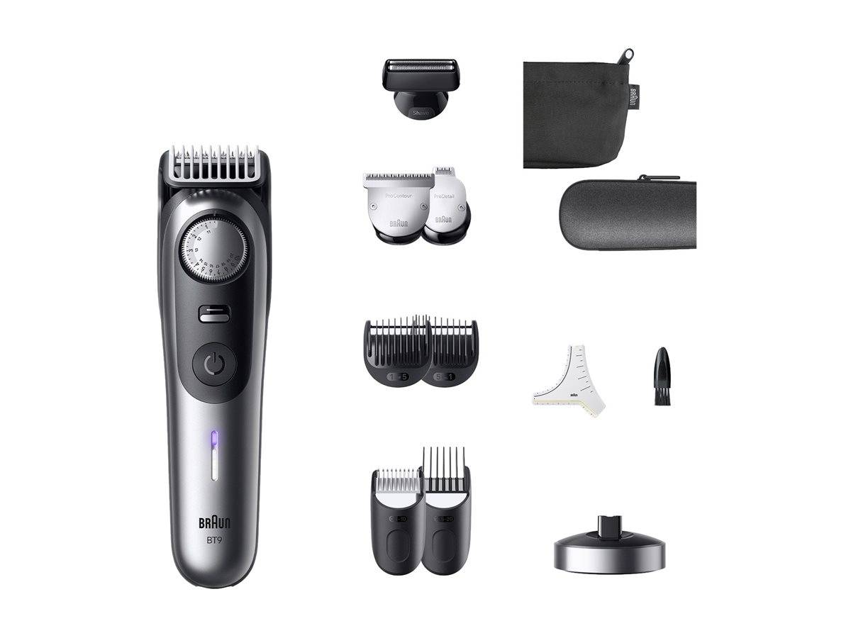 Braun Series 9 BT9560 - Trimmer - schnurlosSatinchrom